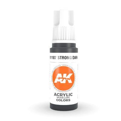 Фарба STRONG DARK BLUE STANDARD - НАСИЧЕНИЙ ТЕМНО-СИНІЙ / INK АК-інтерактив AK11187