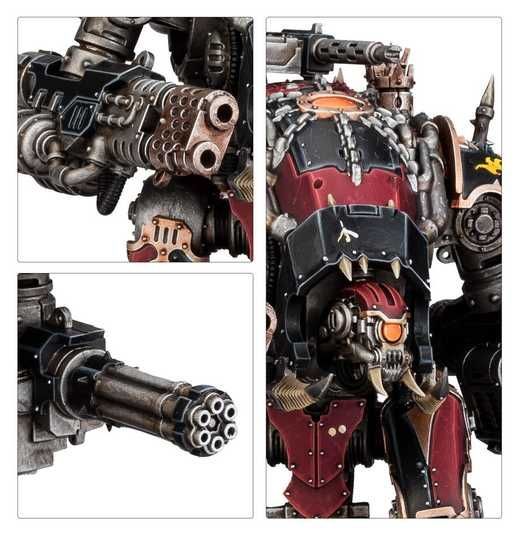 Набір мініатюр WARHAMMER 40000: CHAOS KNIGHTS - HOUNDPACK LANCE