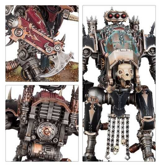 Набір мініатюр WARHAMMER 40000: CHAOS KNIGHTS - HOUNDPACK LANCE