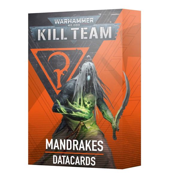 Передзамовлення Карти KILL TEAM DATACARDS: MANDRAKES (ENG) 60050112006 фото