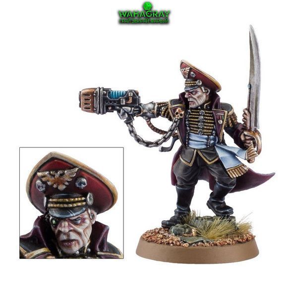 Миниатюра ASTRA MILITARUM - OFFICIO PREFECTUS COMMISSAR