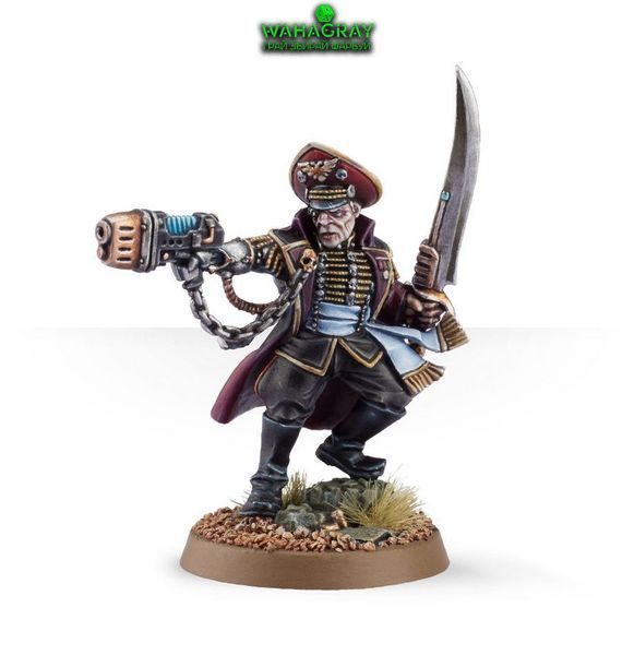 Миниатюра ASTRA MILITARUM - OFFICIO PREFECTUS COMMISSAR