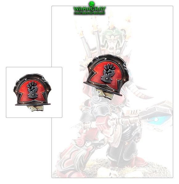 Набор CHAOS SPACE MARINES - RED CORSAIRS UPGRADES & TRANSFERS