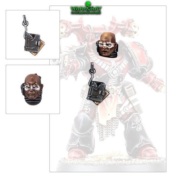 Набор CHAOS SPACE MARINES - RED CORSAIRS UPGRADES & TRANSFERS