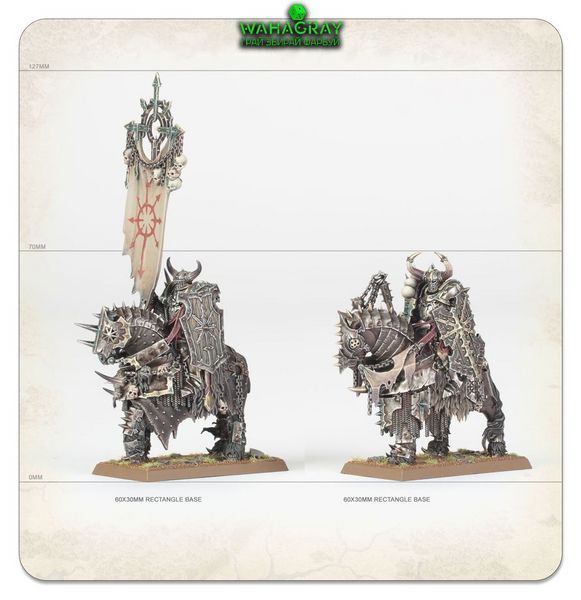 Набір мініатюр WARRIORS OF CHAOS - CHAOS KNIGHTS