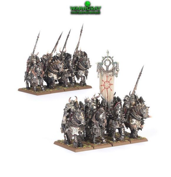 Набір мініатюр WARRIORS OF CHAOS - CHAOS KNIGHTS