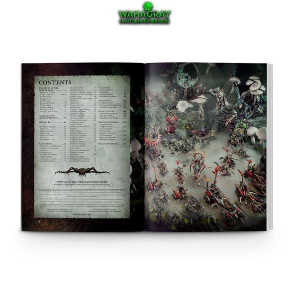 Книжка правил BATTLETOME - GLOOMSPITE GITZ (ENG)