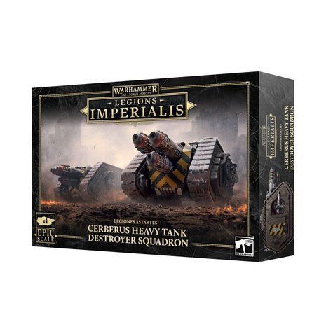 Набор миниатюр LEGIONS IMPERIALIS - CERBERUS HEAVY TANK DESTROYER SQUADRON