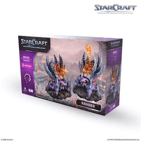 Предзаказ Набор миниатюр StarCraft Ravager - Zerg