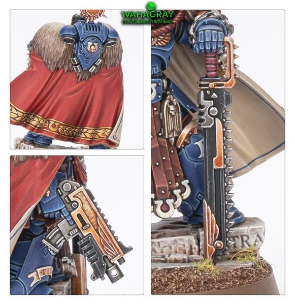 Набор миниатюр SPACE MARINES - CAPTAIN TITUS & THE WARDENS OF ULTRAMAR