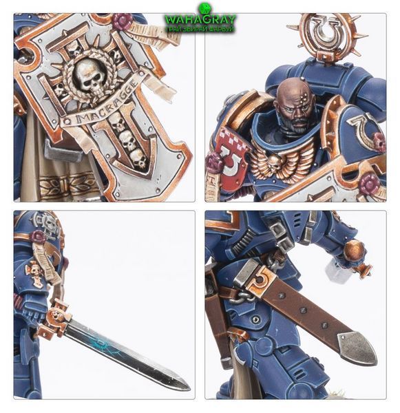 Набор миниатюр SPACE MARINES - CAPTAIN TITUS & THE WARDENS OF ULTRAMAR