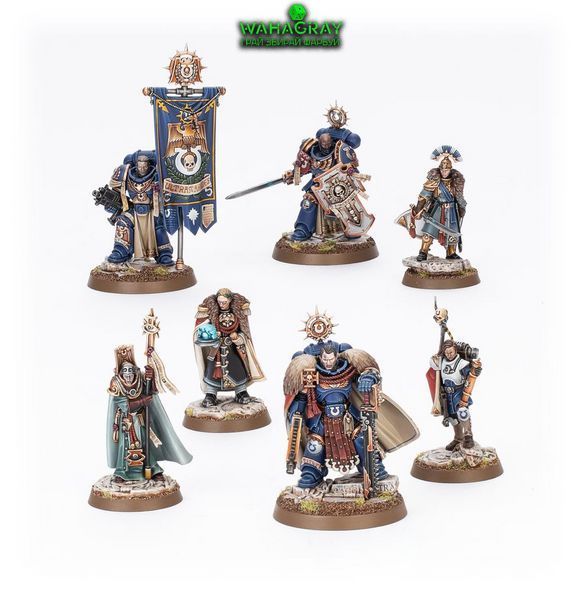 Набор миниатюр SPACE MARINES - CAPTAIN TITUS & THE WARDENS OF ULTRAMAR