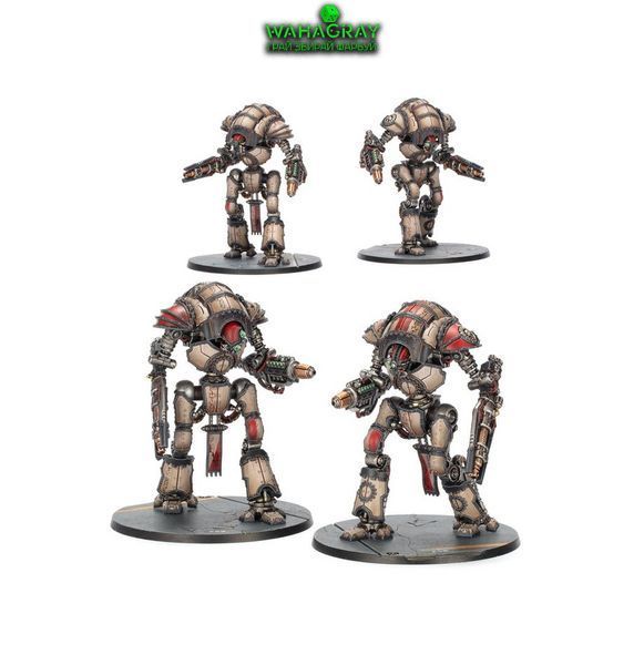 Набор миниатюр LEGIONS IMPERIALIS - MECHANICUM CERASTUS KNIGHTS ATRAPOS
