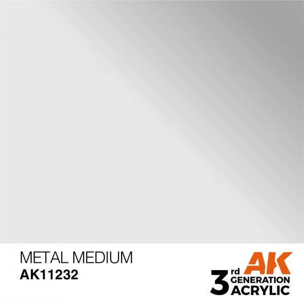 Краска METAL MEDIUM – AUXILIARY AK11232 фото