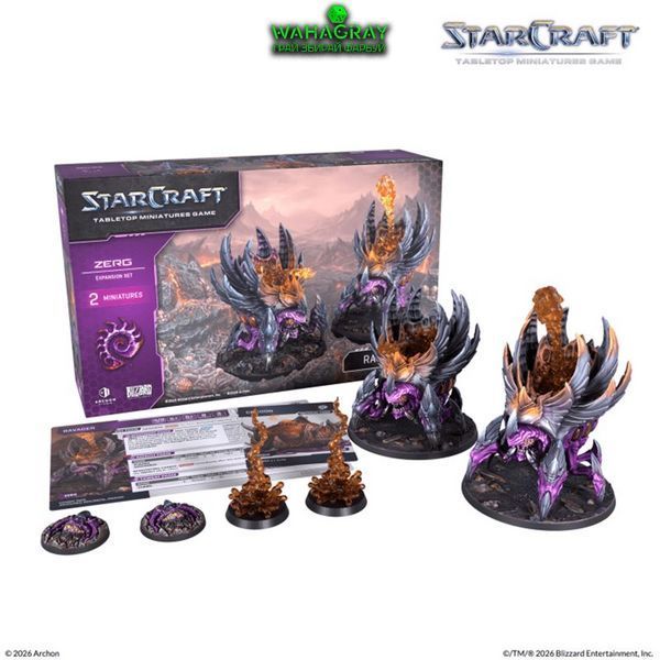 Предзаказ Набор миниатюр StarCraft Ravager - Zerg