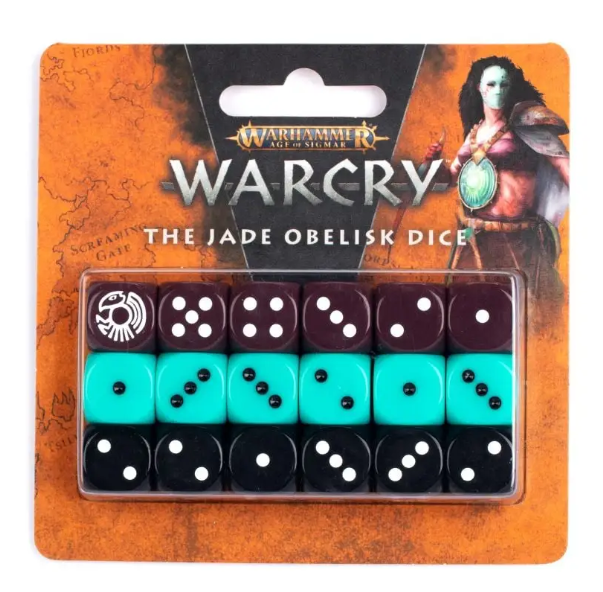 Игровые кубики для WARCRY: THE JADE OBELISK 99220201026 фото