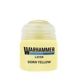 Краска LAYER - DORN YELLOW 12ML ROW X6