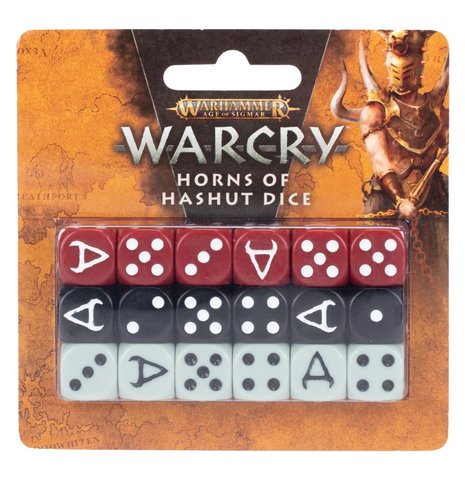 Игровые кубики для WARCRY: HORNS OF HASHUT DICE 99220201022 фото
