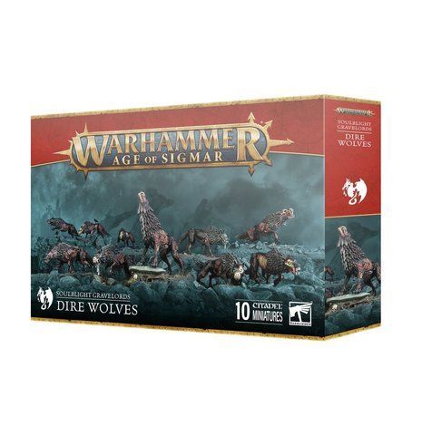 Набор миниатюр SOULBLIGHT GRAVELORDS - DIRE WOLVES