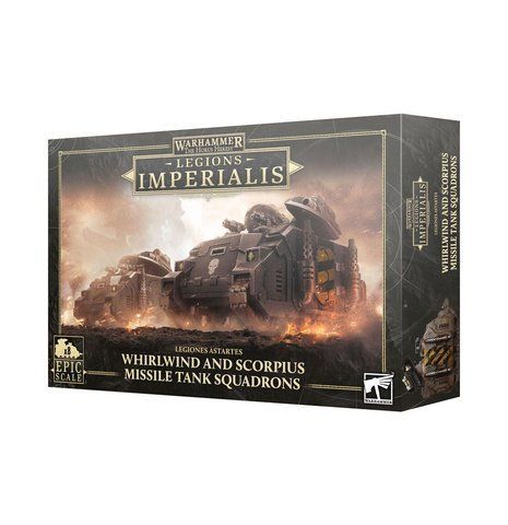 Набор миниатюр LEGIONS IMPERIALIS - WHIRLWIND AND SCORPIUS MISSILE TANK SQUADRON