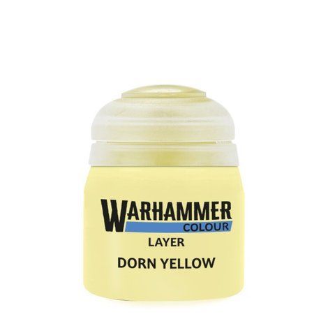 Краска LAYER - DORN YELLOW 12ML ROW X6
