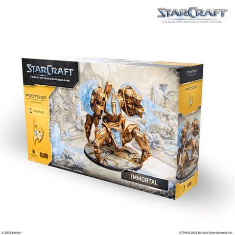 Предзаказ Миниатюра StarCraft Immortal - Protoss