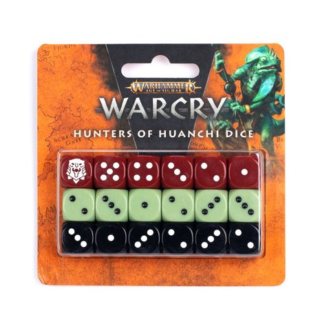 Игровые кубики для WARCRY: HUNTERS OF HUANCHI 99220208003 фото
