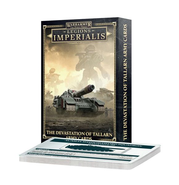 Карты LEGIONS IMPERIALIS - DEVASTATION OF TALLARN ARMY CARDS 60052699002 фото