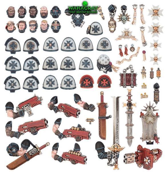 Набір BLACK TEMPLARS - UPGRADES AND TRANSFERS