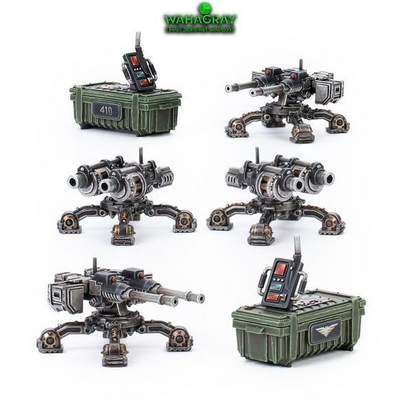Набор миниатюр NECROMUNDA - TRAZIOR PATTERN SENTRY GUNS