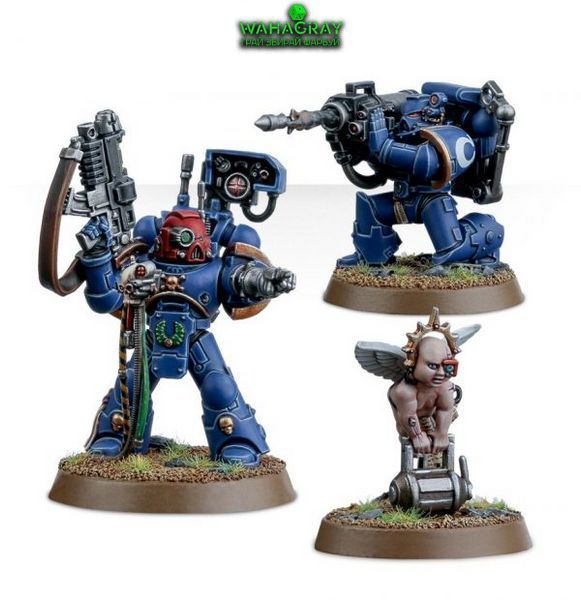Набір мініатюр SPACE MARINES - DEVASTATOR SQUAD