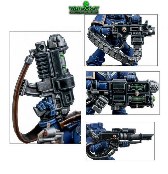 Набір мініатюр SPACE MARINES - DEVASTATOR SQUAD