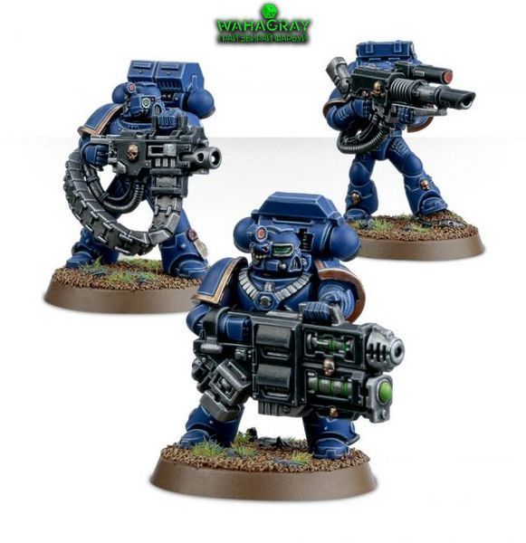 Набір мініатюр SPACE MARINES - DEVASTATOR SQUAD
