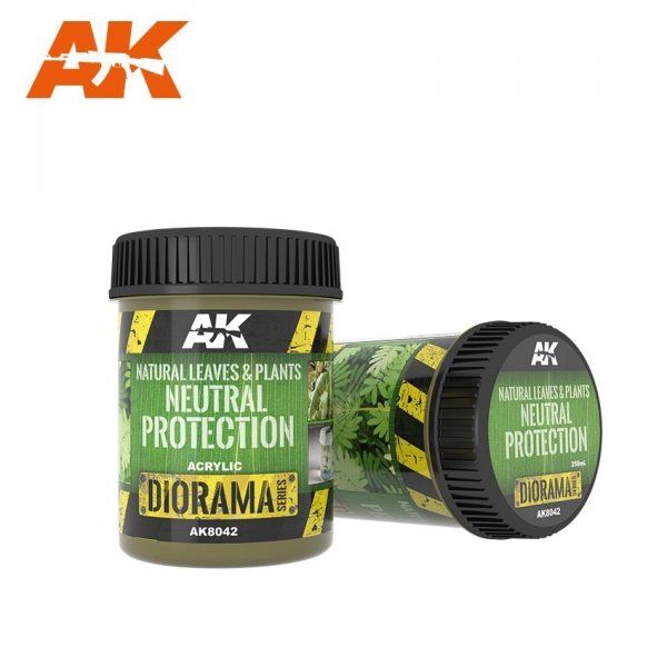 Краска Natural Leaves & Plants Neutral Protection 250ml / Нейтральная защита для растительности AK8042 фото