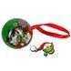 Елочный шар Red Gobbo Bauble with Pin