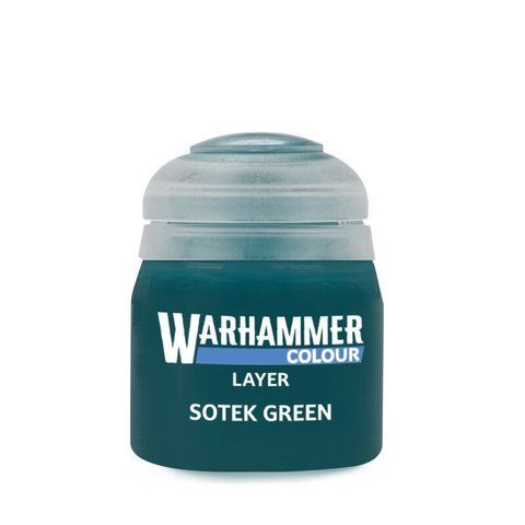 Краска LAYER - SOTEK GREEN 12ML ROW X6