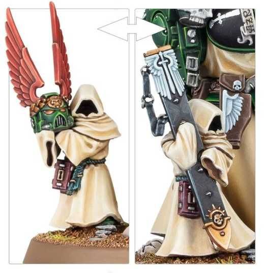Миниатюра WARHAMMER 40000: DARK ANGELS - AZRAEL ⭐ купить по цене