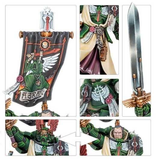 Миниатюра WARHAMMER 40000: DARK ANGELS - AZRAEL ⭐ купить по цене