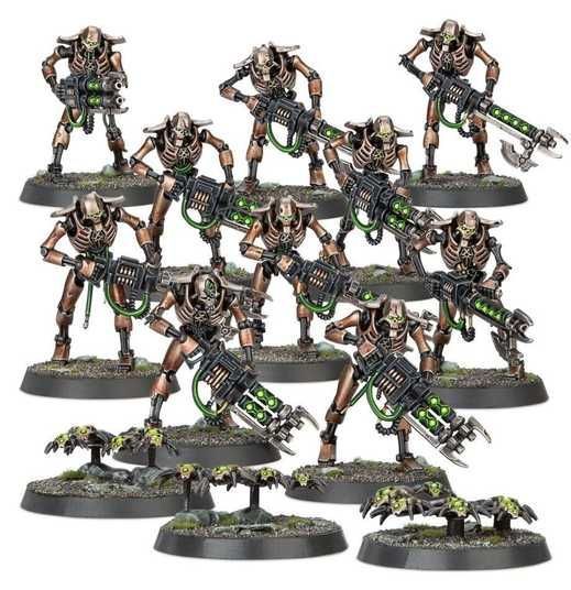 Набор миниатюр WARHAMMER 40000: NECRONS - HYPERCRYPT LEGION