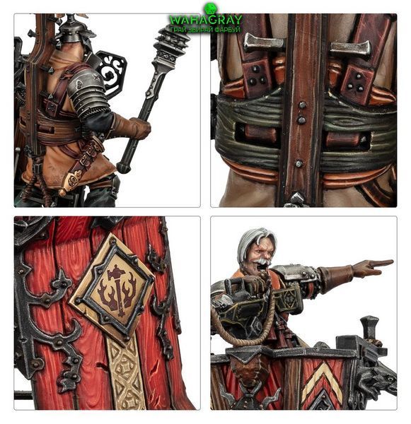 Миниатюра CITIES OF SIGMAR - FUSIL-MAJOR ON OGOR WARHULK