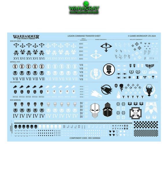 Набір мініатюр LEGIONES ASTARTES - MKIII COMMAND SQUAD