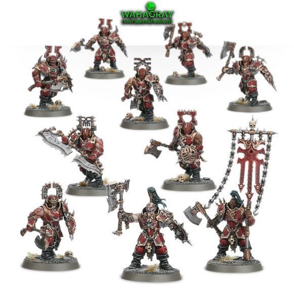 Набор миниатюр BLADES OF KHORNE - BLOOD WARRIORS