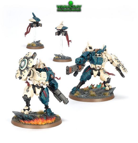Набор миниатюр T'AU EMPIRE - THE TWIN LANCE