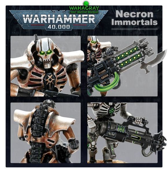 Набір мініатюр NECRONS - IMMORTALS