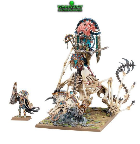 Миниатюра TOMB KINGS OF KHEMRI - TOMB KING ON NECROLITH BONE DRAGON