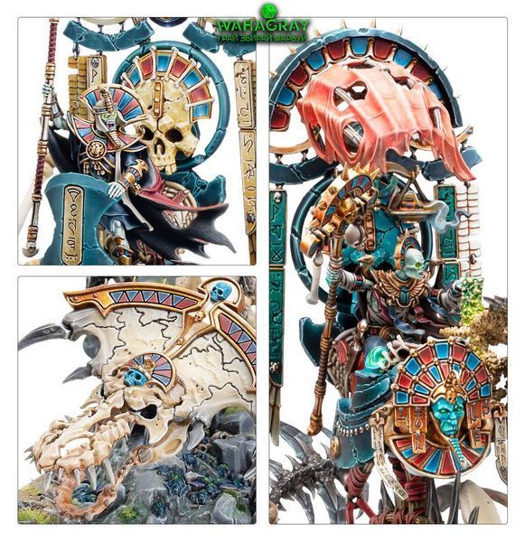 Миниатюра TOMB KINGS OF KHEMRI - TOMB KING ON NECROLITH BONE DRAGON