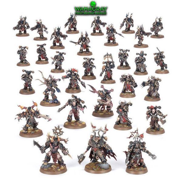 Набор миниатюр CHAOS SPACE MARINES BATTLEFORCE - VETERANS OF THE LONG WAR