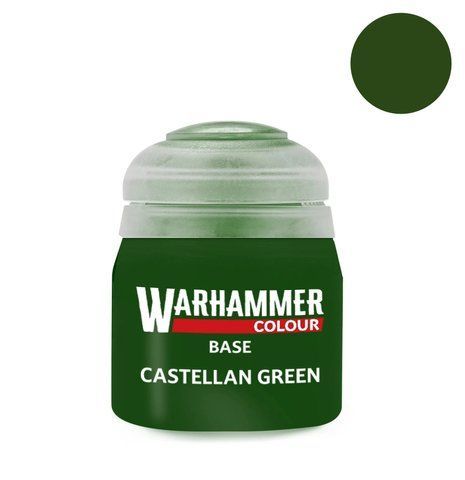 Фарба BASE - CASTELLAN GREEN 12ML ROW X6