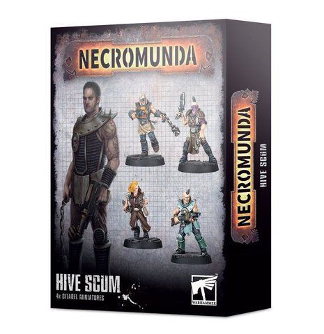 Набор миниатюр NECROMUNDA - HIVE SCUM