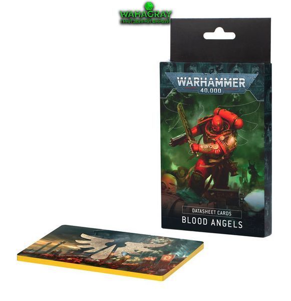 Карты DATASHEET CARDS - BLOOD ANGELS (ENG)